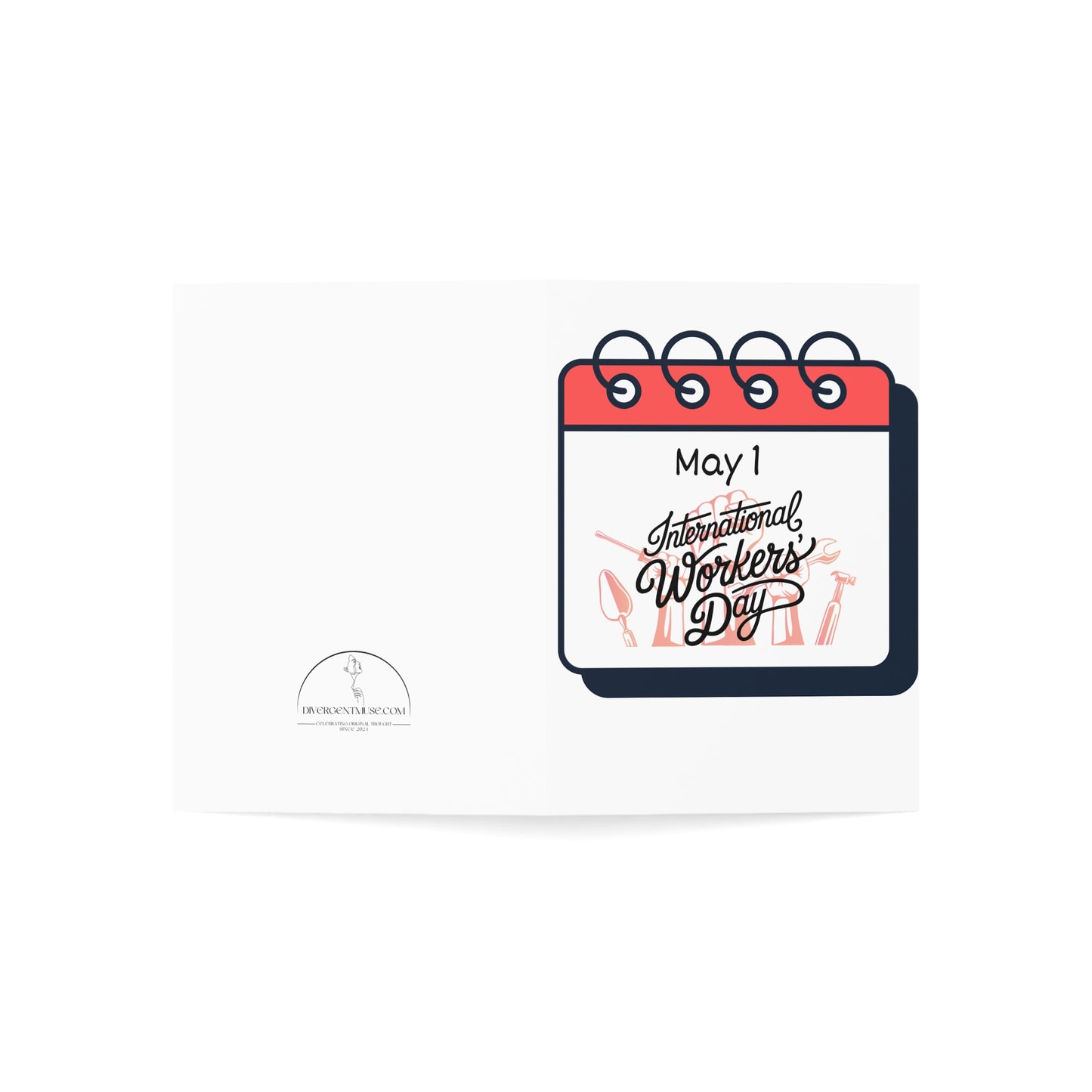 International Workers Day Greeting Cards | Set of 1, 10, 30, 50