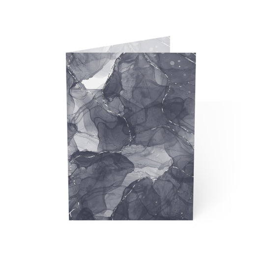 Geode Watercolor Greeting Cards, v5