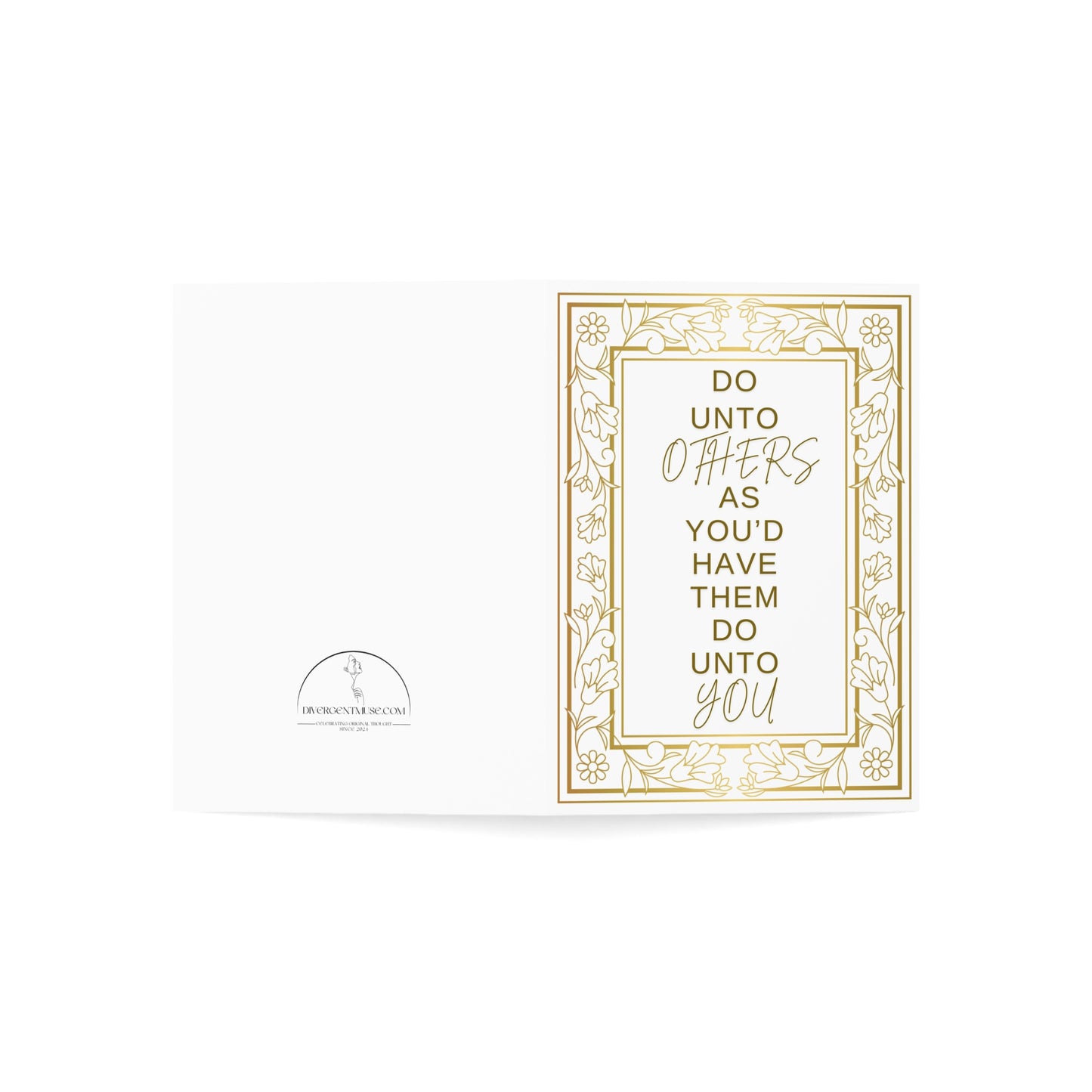 Do Unto Others Greeting Cards | Set of 1, 10, 30, 50
