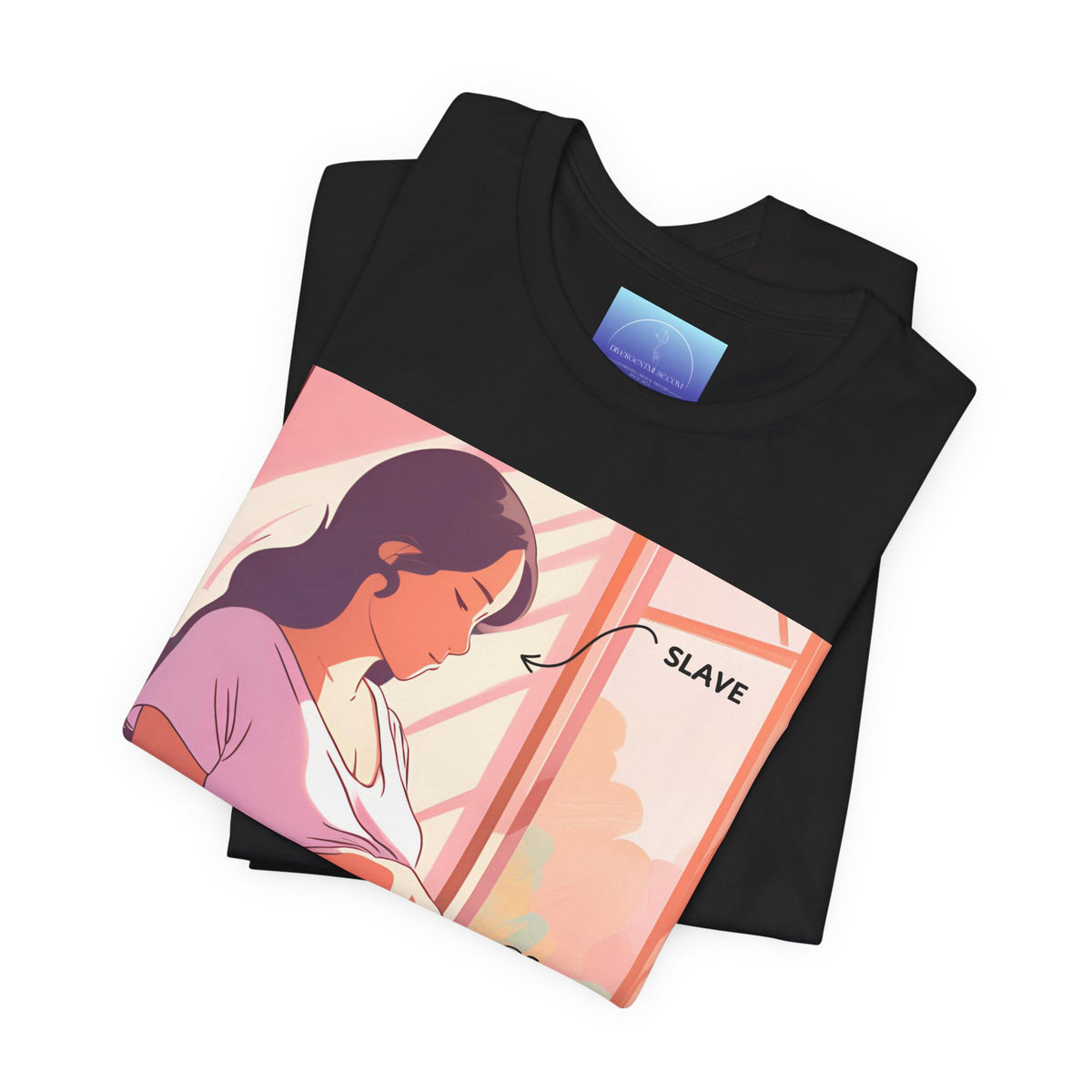 Pregnant Woman Illustration T-Shirt — Maternity Support & Birth Rights Tee