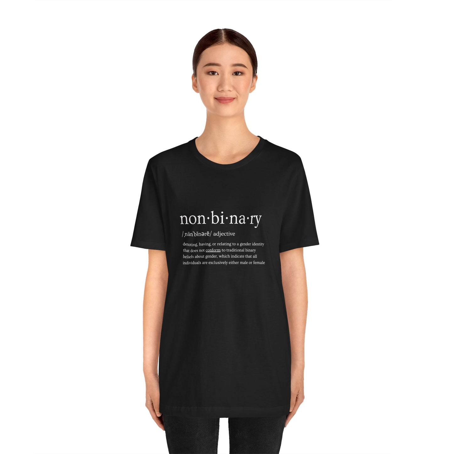 Helpful Definitions Collection - Nonbinary Tee