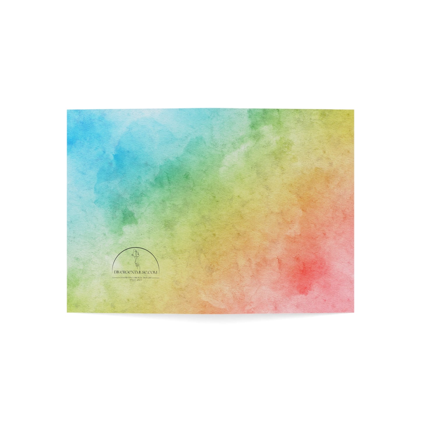 Vibrant Watercolor Greeting Cards, v1