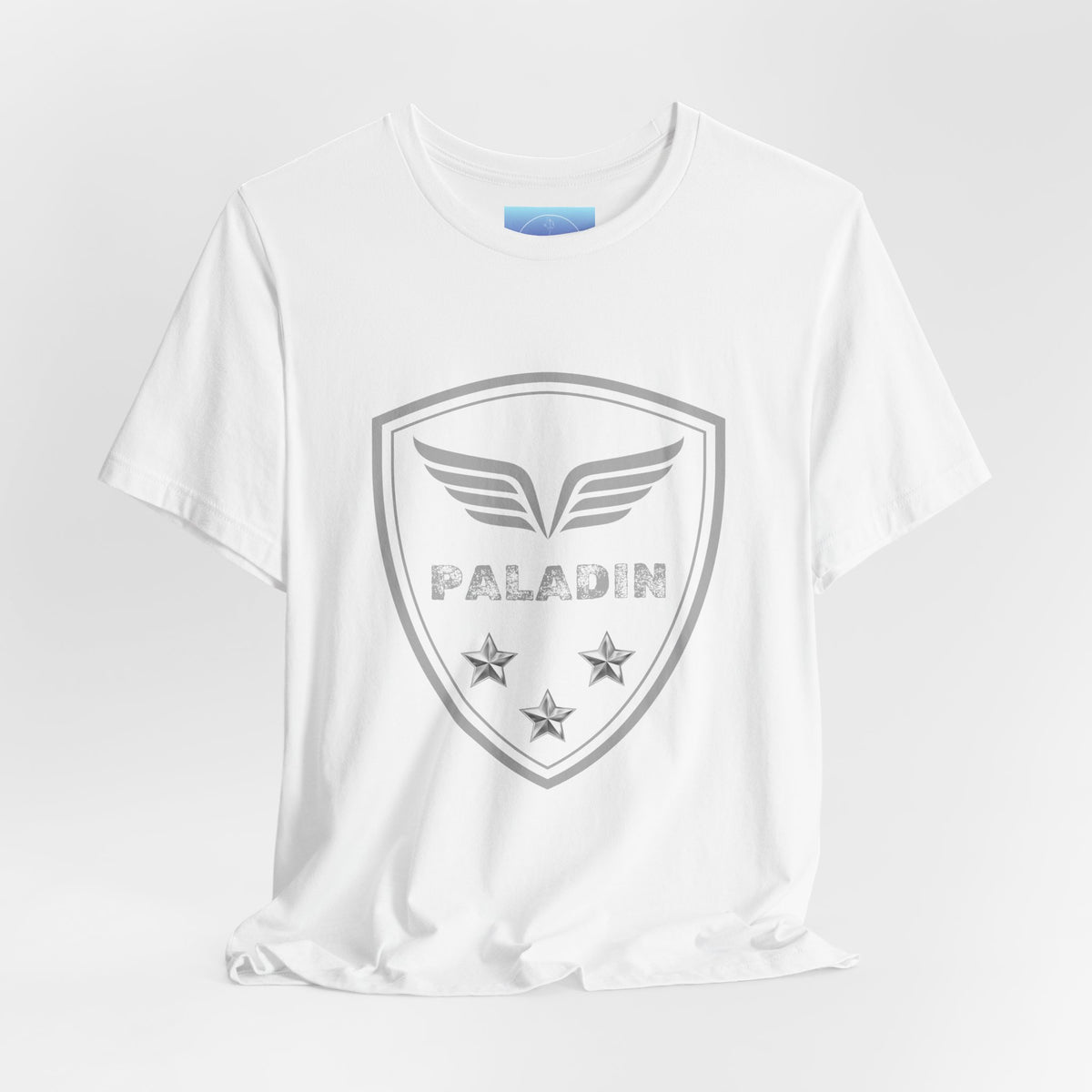 Paladin Shield Logo T-Shirt — Military-Inspired Emblem Tee