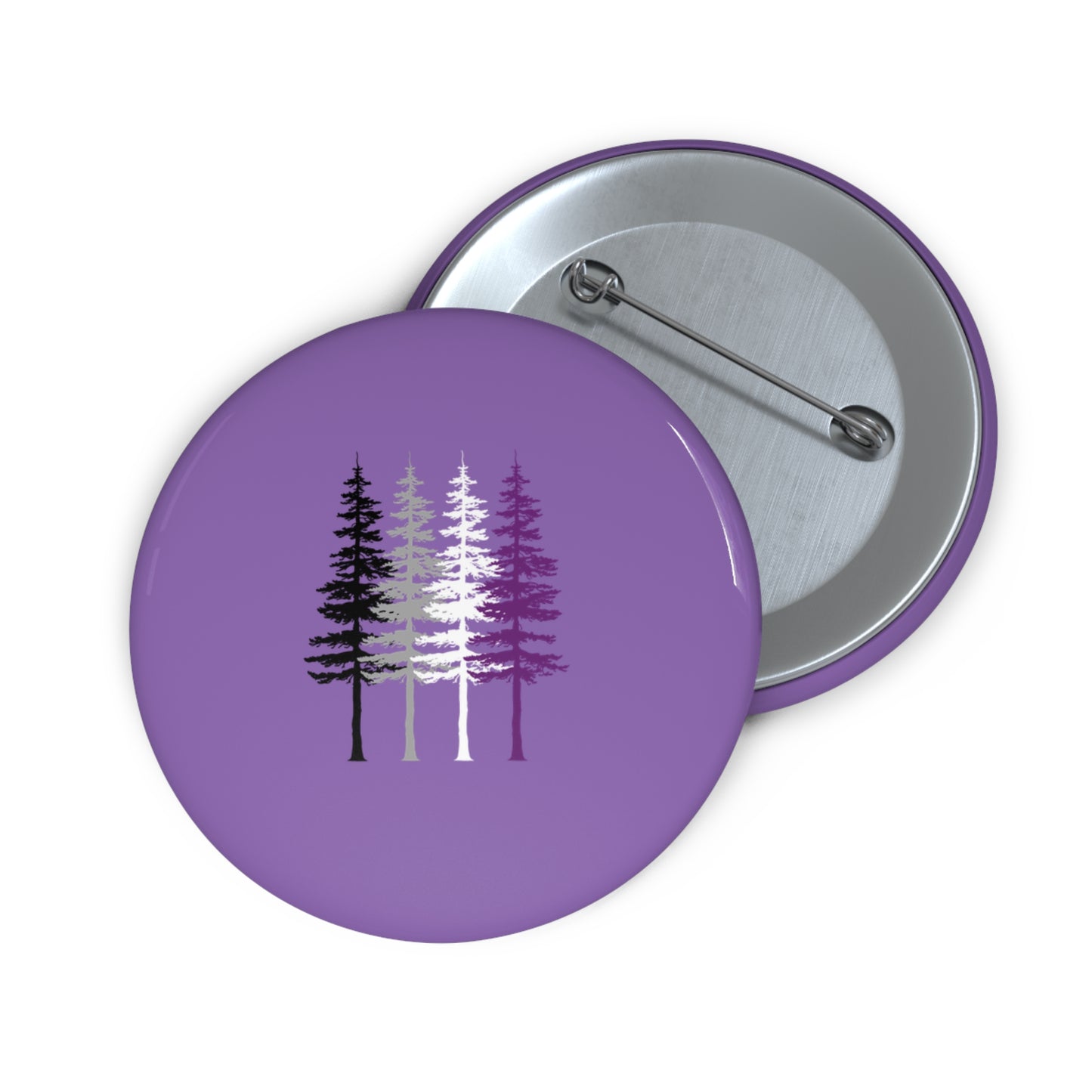 Sexuality Pride  - Natural Asexual Button