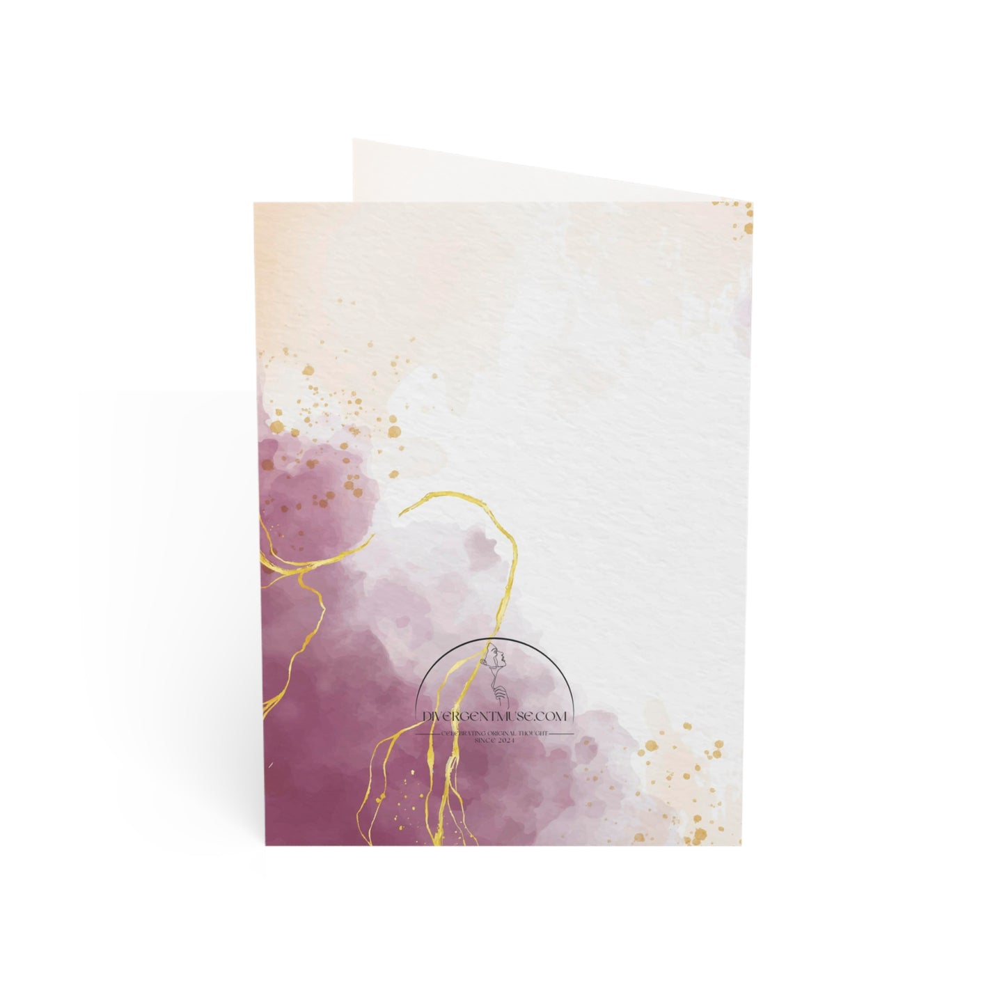 Geode Watercolor Greeting Cards, v2