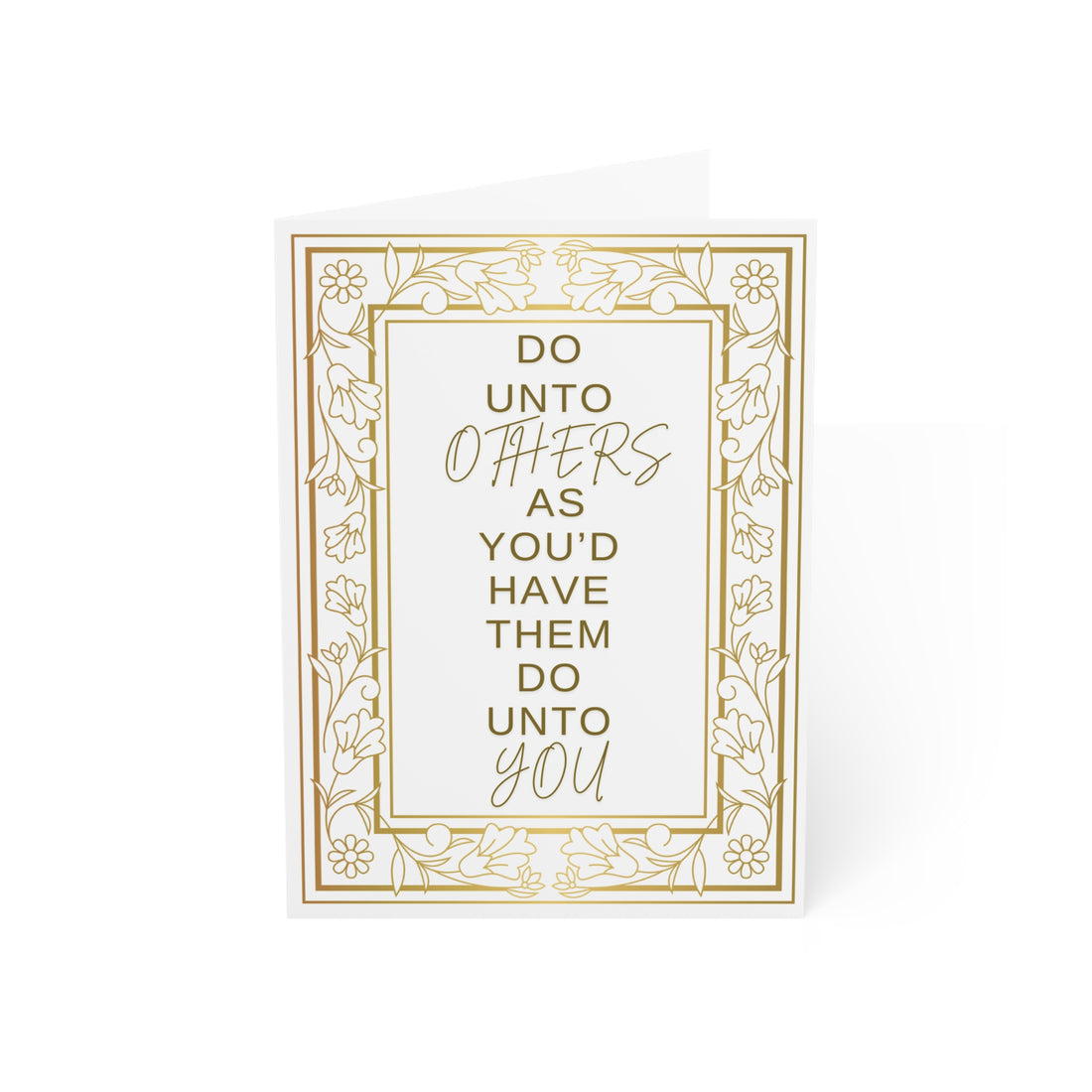 Do Unto Others Greeting Cards | Set of 1, 10, 30, 50