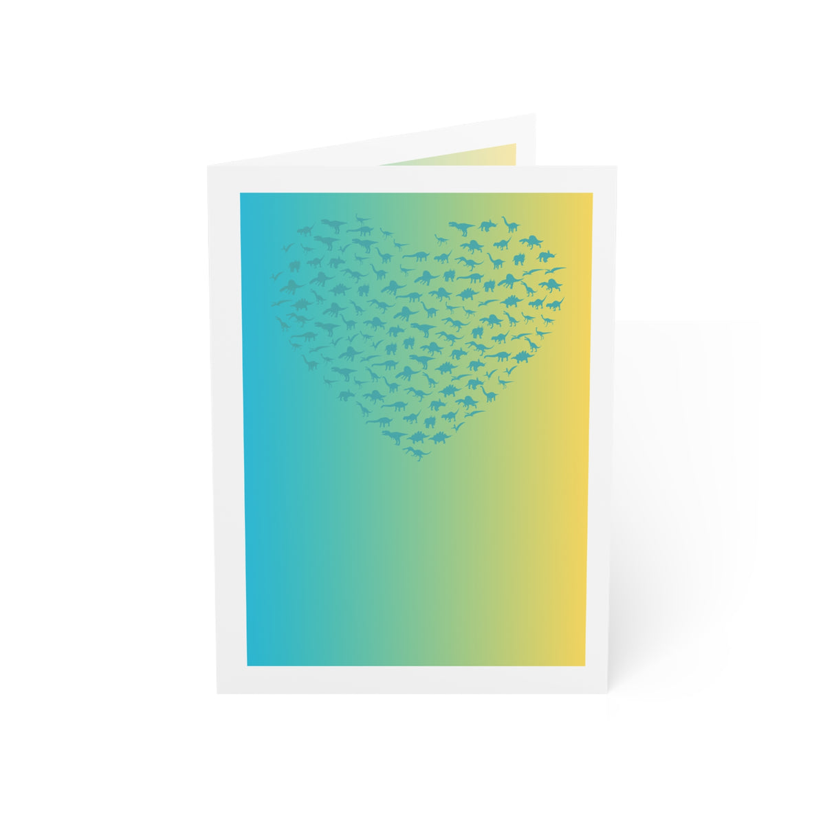 Dinosaur Collection - Dino Heart Greeting Card