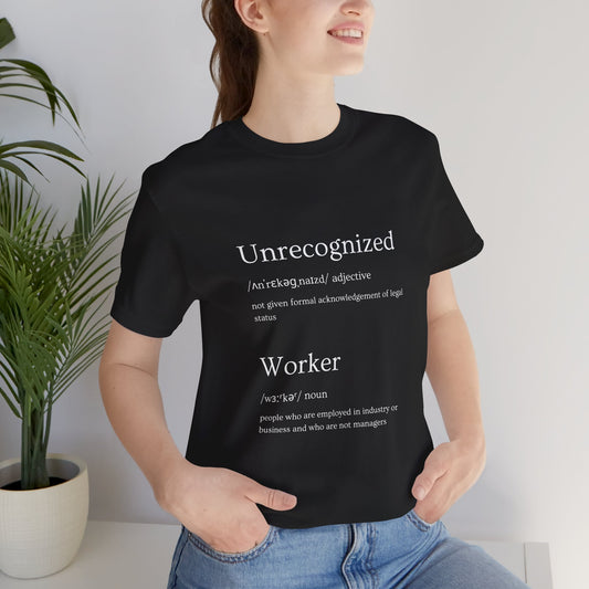 Helpful Definitions Collection - Unrecognized Worker