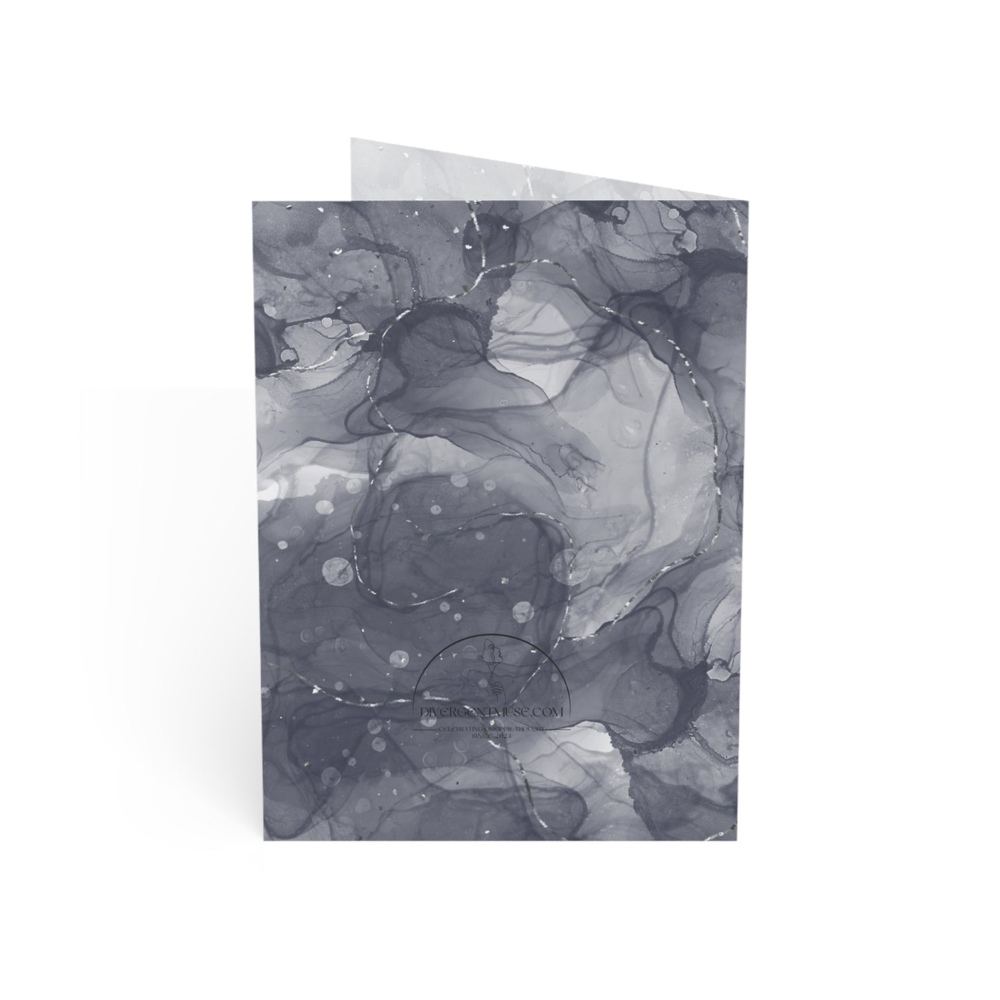 Geode Watercolor Greeting Cards, v5