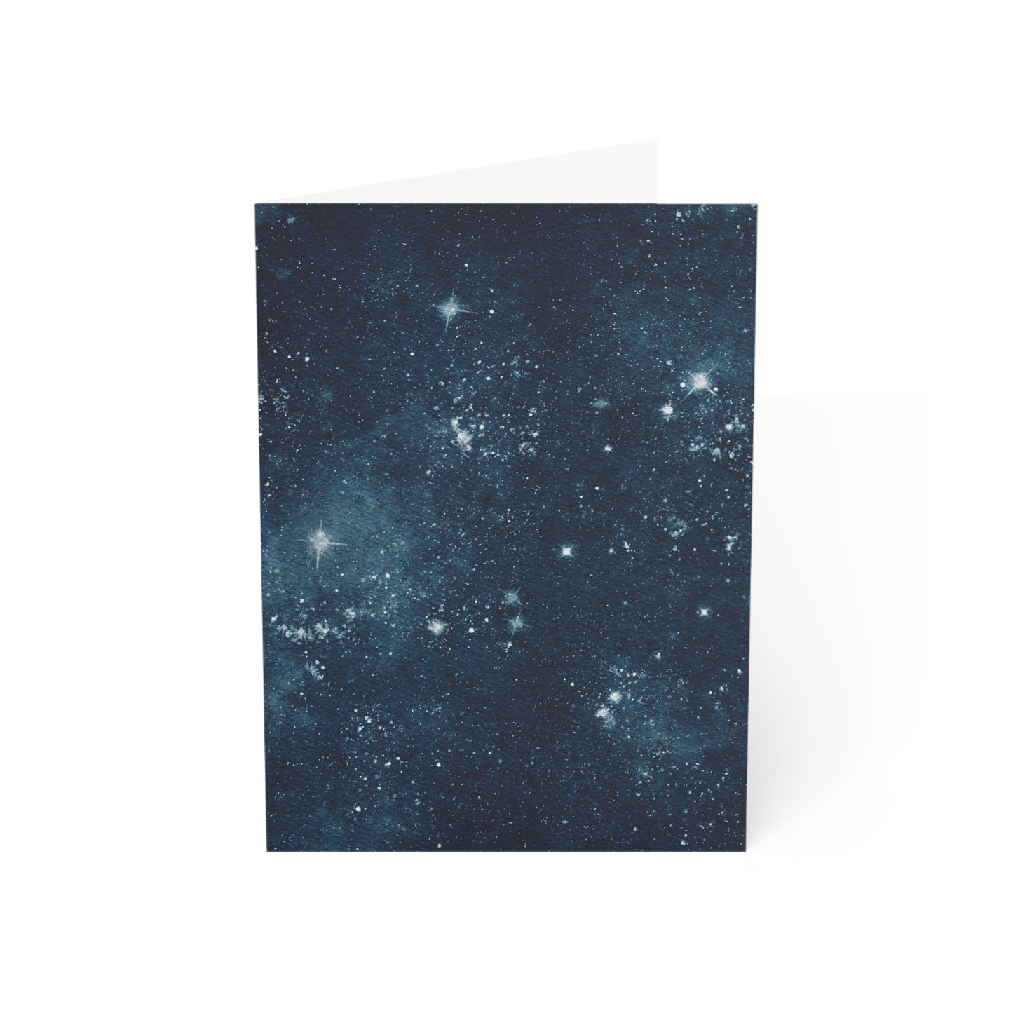 Space Watercolor Greeting Cards, v3