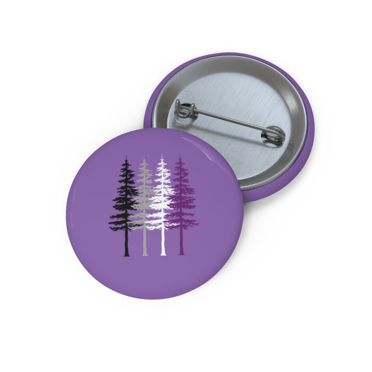 Sexuality Pride  - Natural Asexual Button