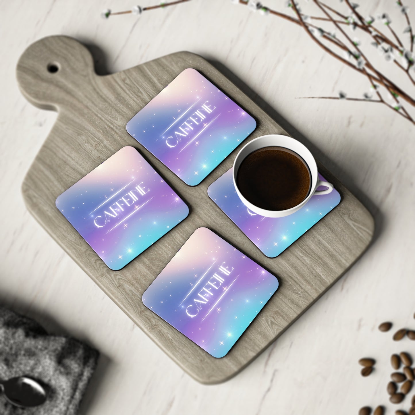 Hydration Station Coaster - Caffeine