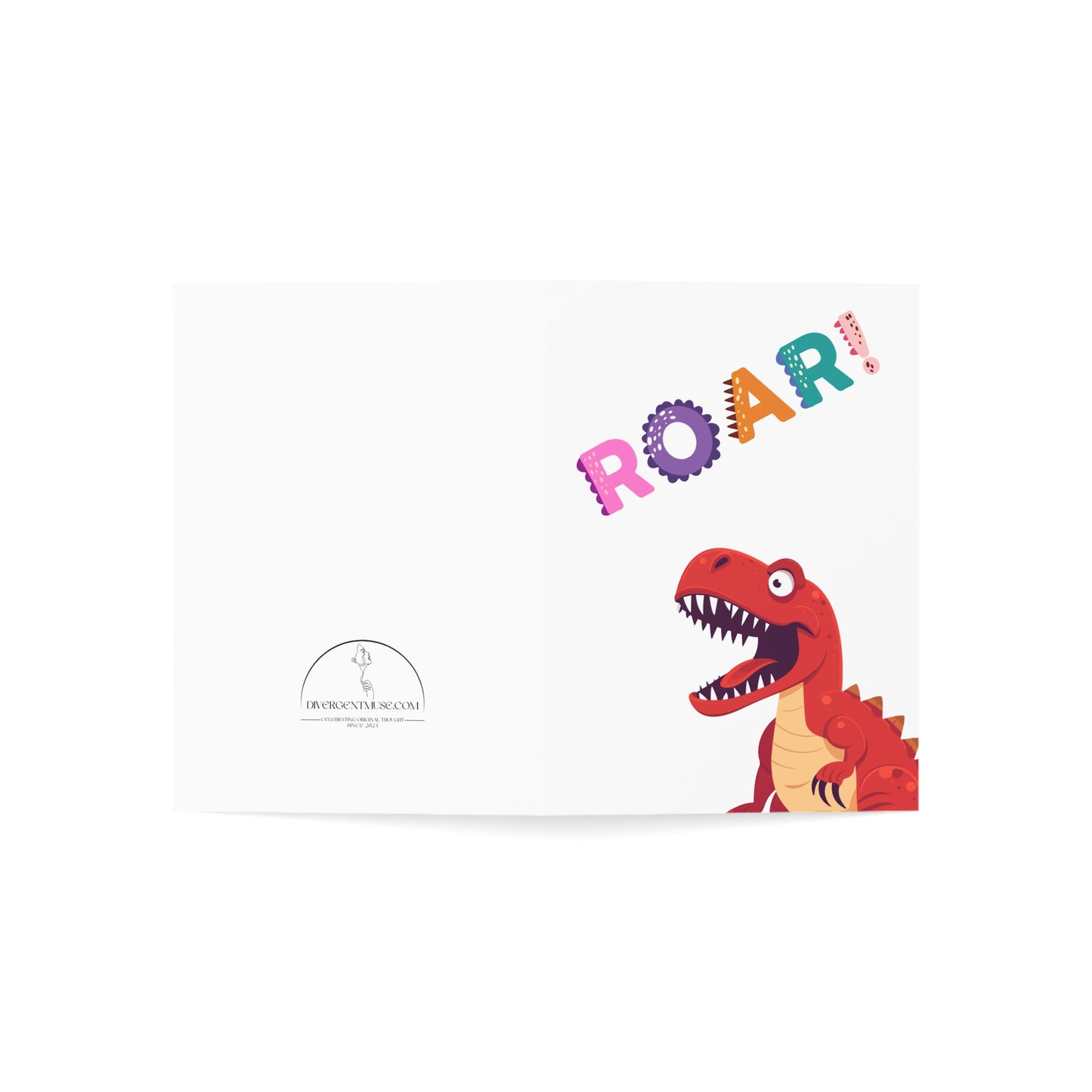 Dinosaur Collection - ROAR Notecard