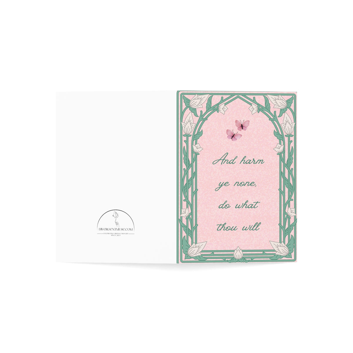 And Harm Ye None Greeting Cards