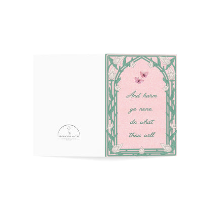 And Harm Ye None Greeting Cards