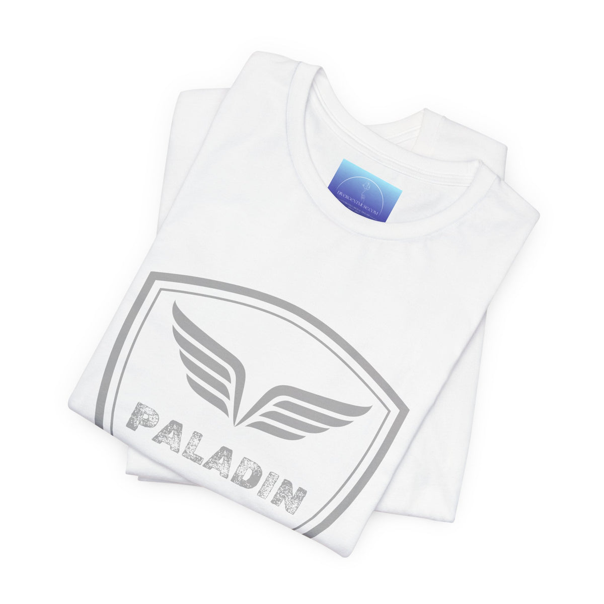 Paladin Shield Logo T-Shirt — Military-Inspired Emblem Tee