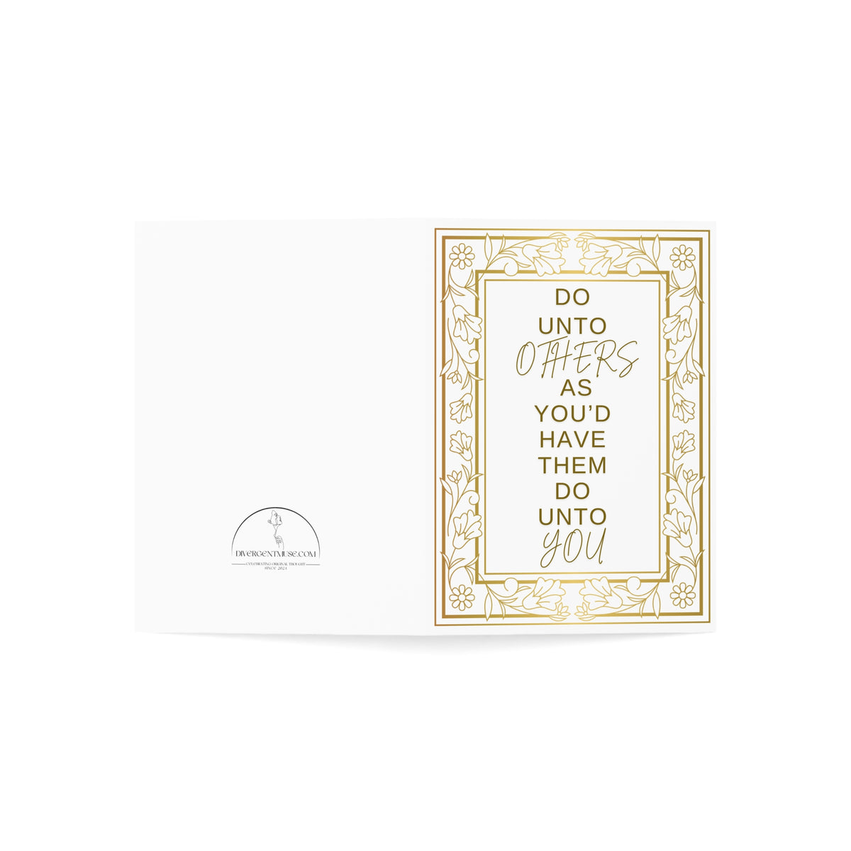 Do Unto Others Greeting Cards | Set of 1, 10, 30, 50