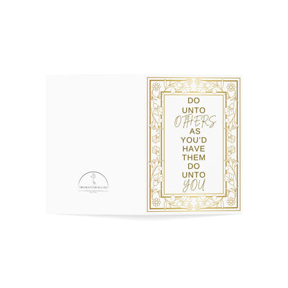 Do Unto Others Greeting Cards | Set of 1, 10, 30, 50