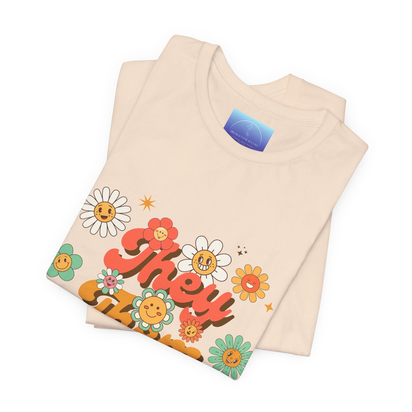 Gender Collection - They/Them Floral Unisex Tee