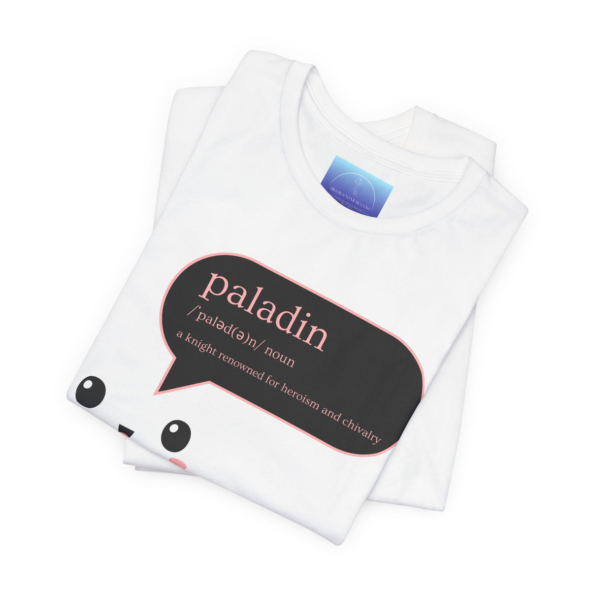 Paladin Definition Tee — Cute Kawaii RPG Paladin T-Shirt