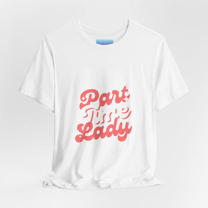 Part Time Lady Tee — Retro Script Graphic Women’s T-Shirt