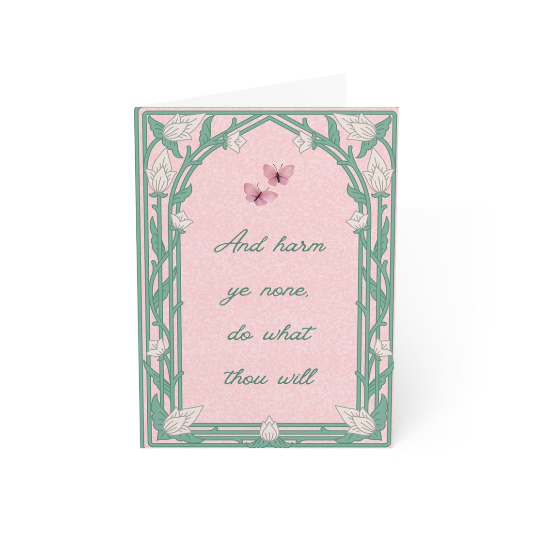And Harm Ye None Greeting Cards