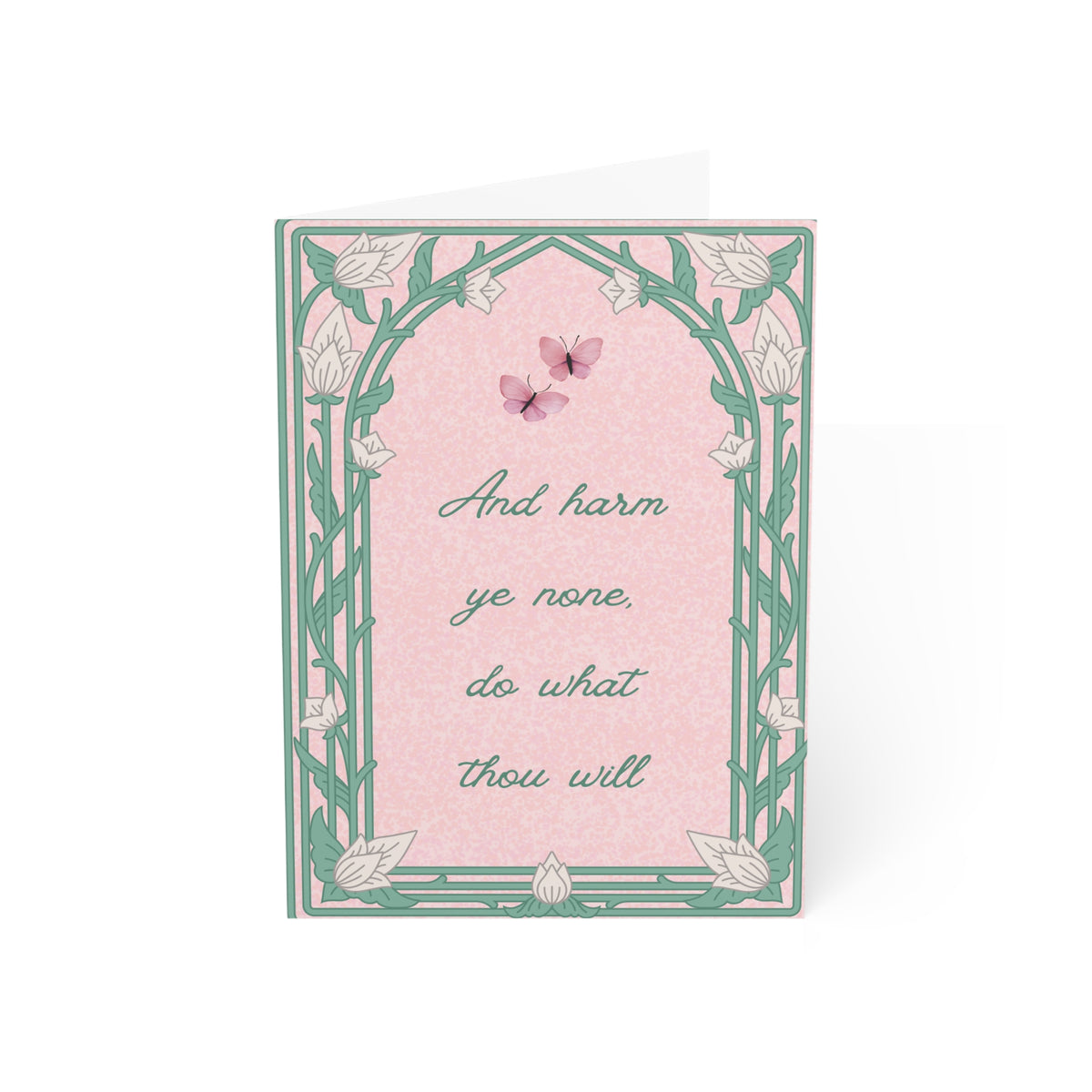 And Harm Ye None Greeting Cards