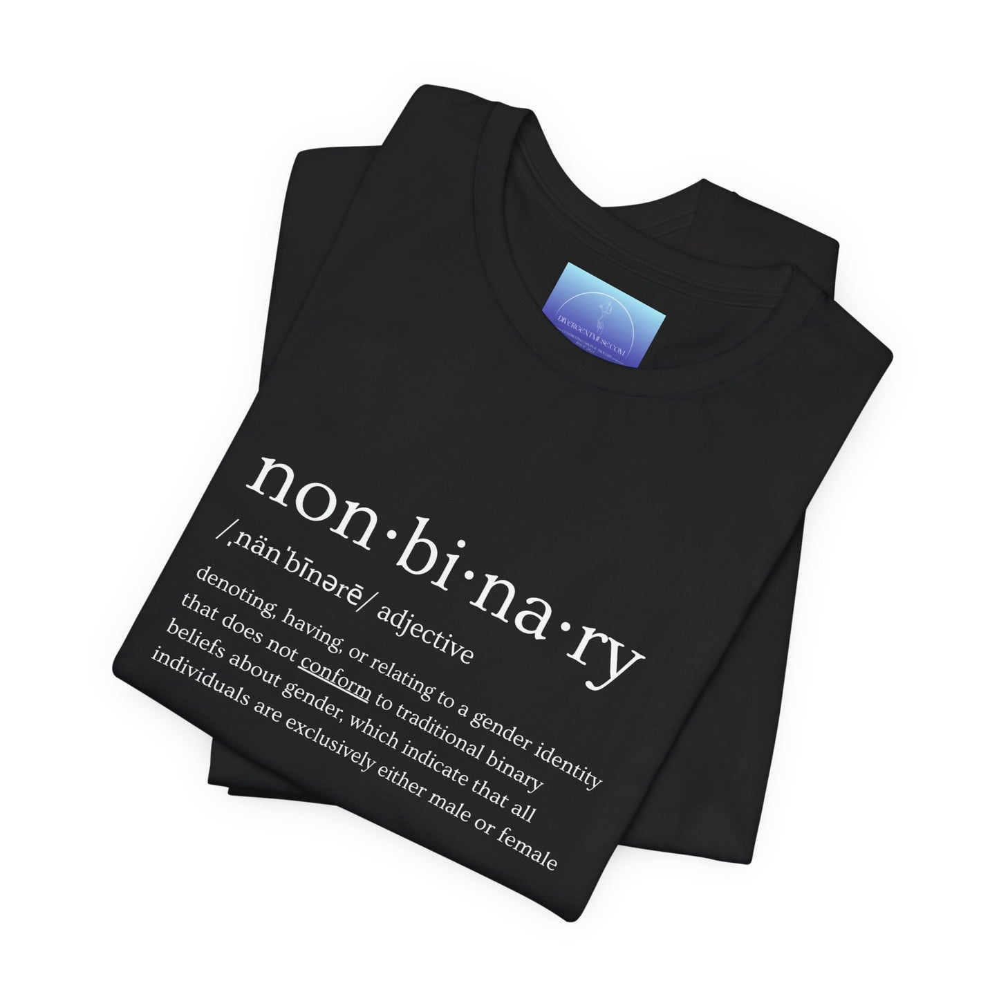Helpful Definitions Collection - Nonbinary Tee