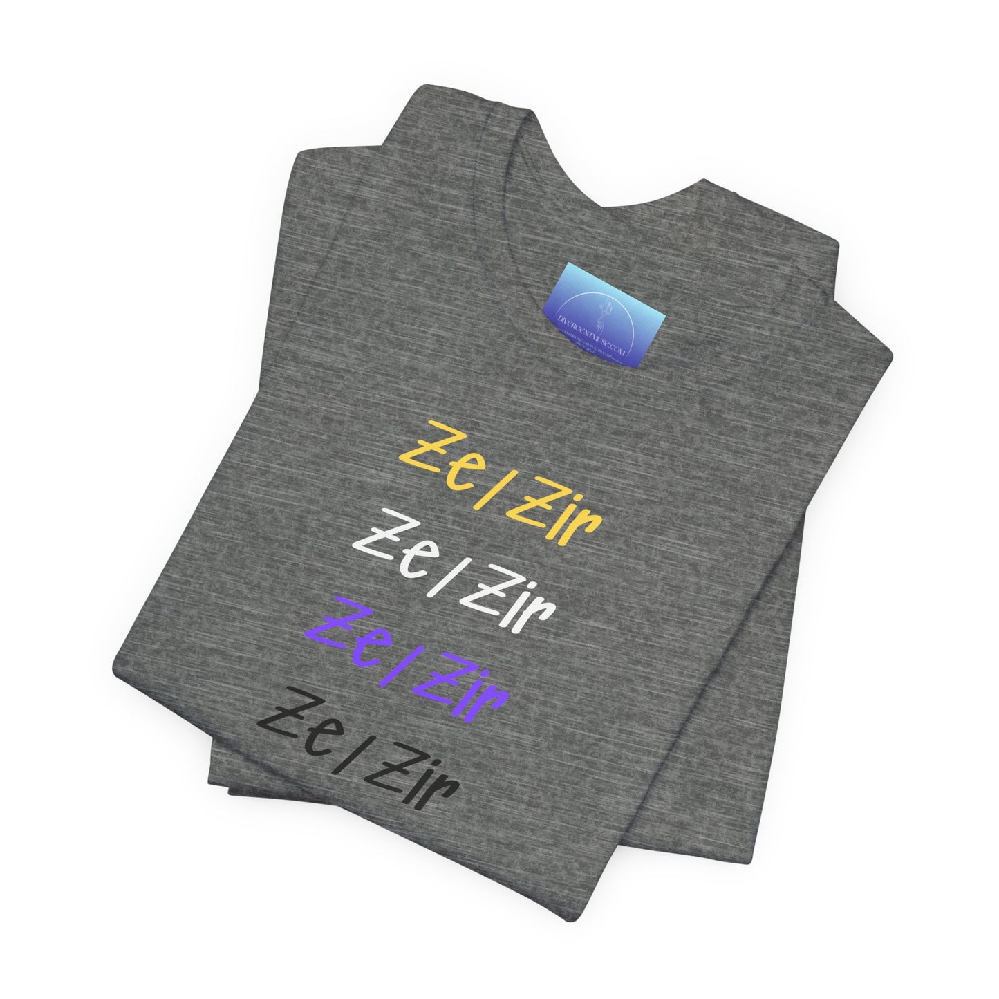 Gender Collection - Nonbinary Ze/Zir Tee