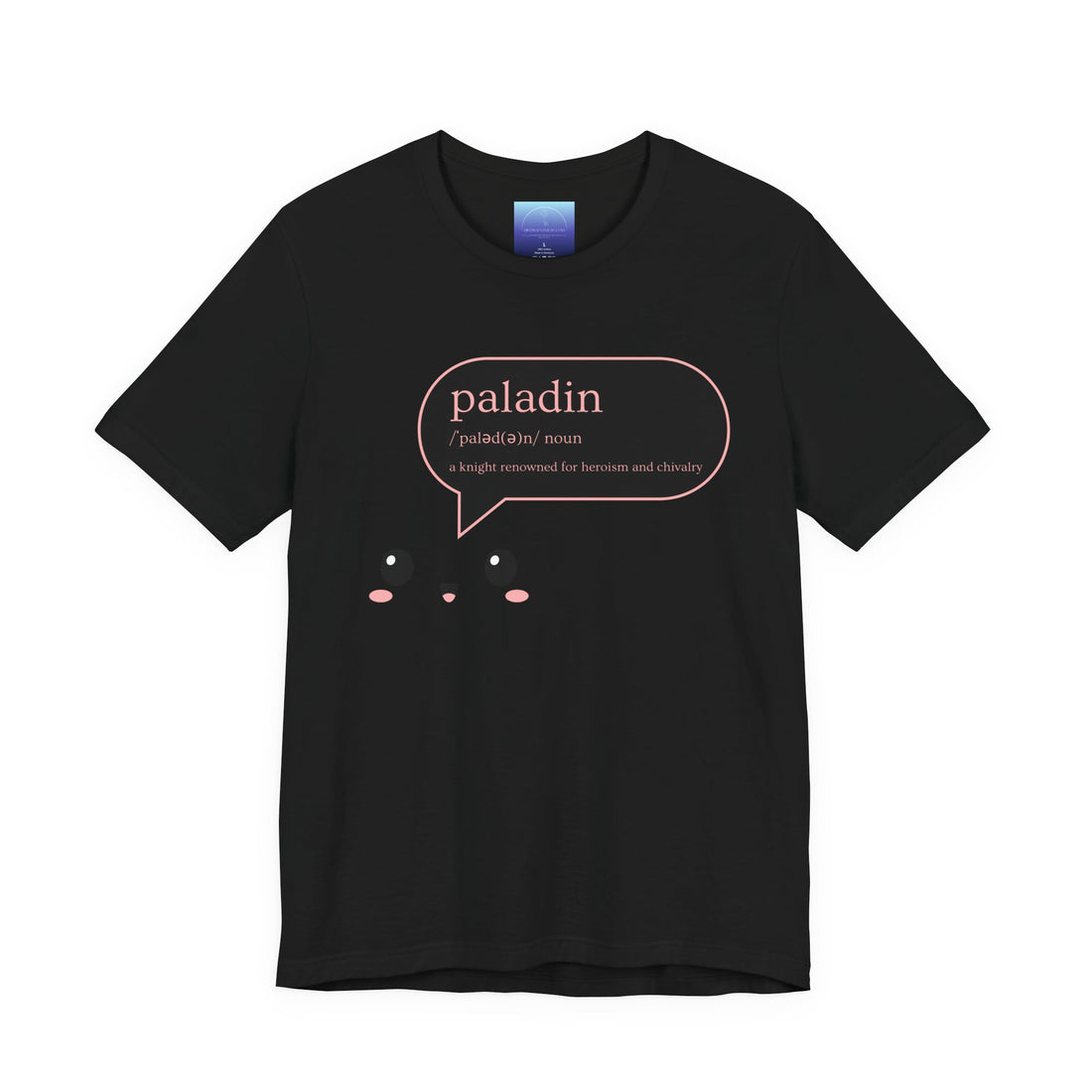 Paladin Definition Tee — Cute Kawaii RPG Paladin T-Shirt
