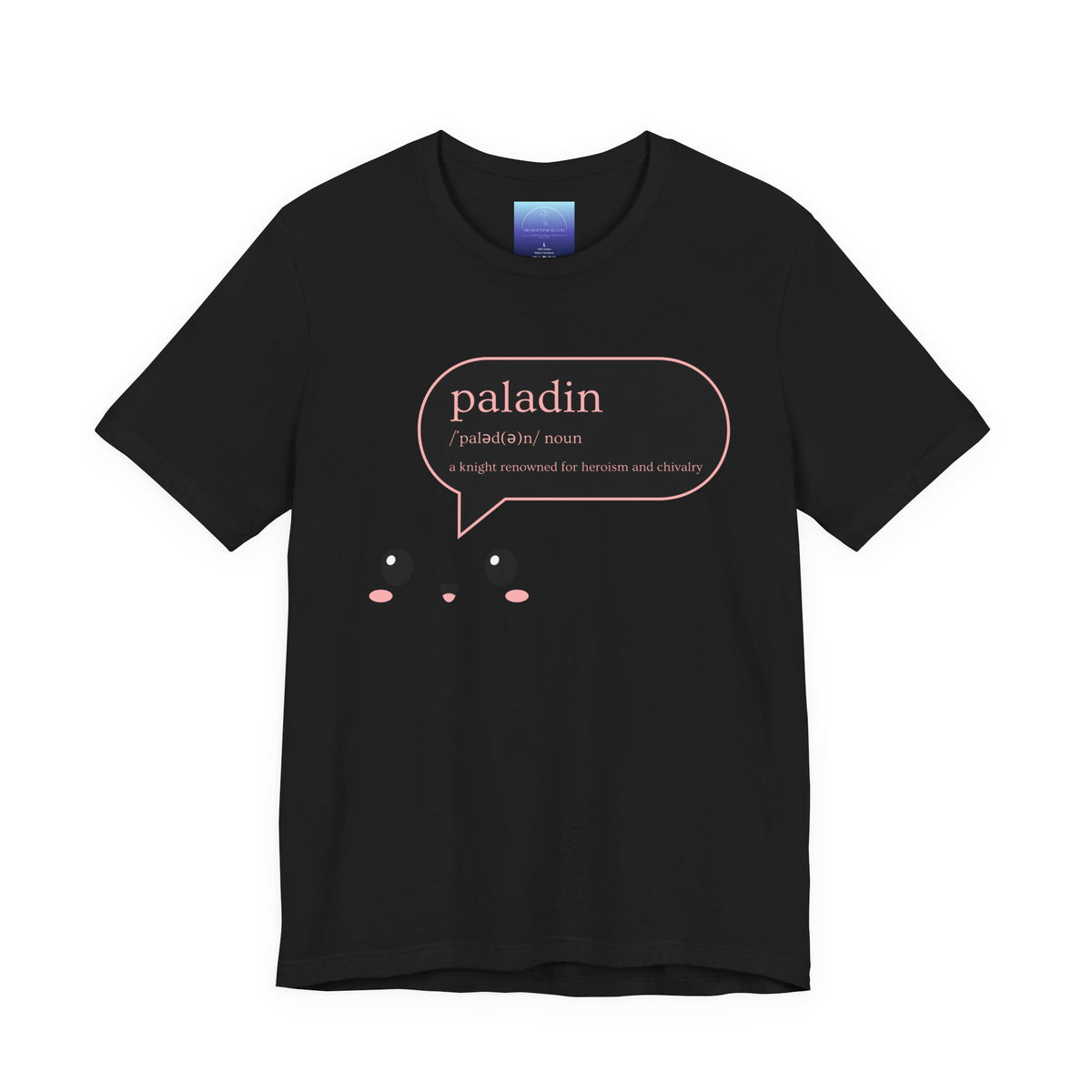 Paladin Definition Tee — Cute Kawaii RPG Paladin T-Shirt