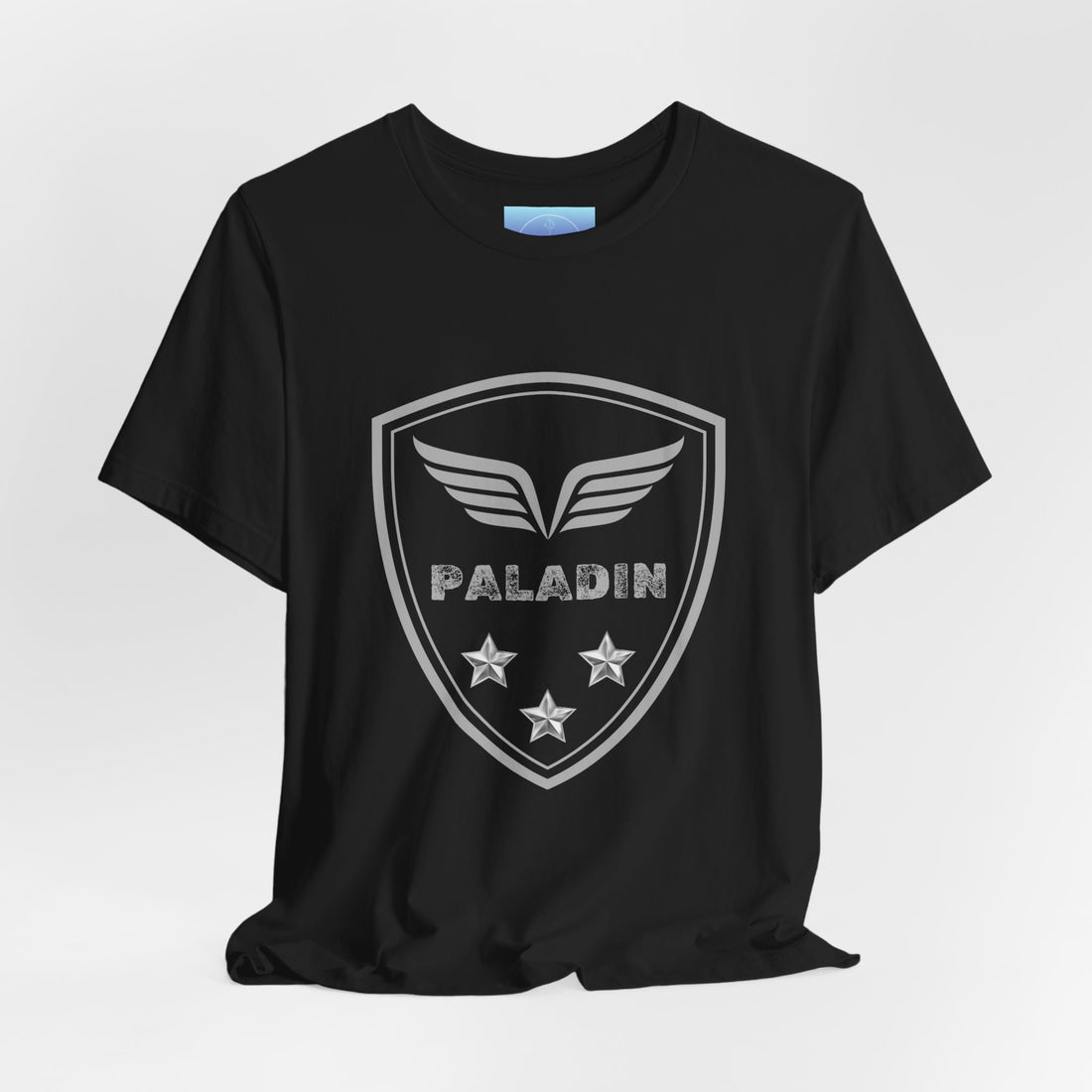 Paladin Shield Logo T-Shirt — Military-Inspired Emblem Tee
