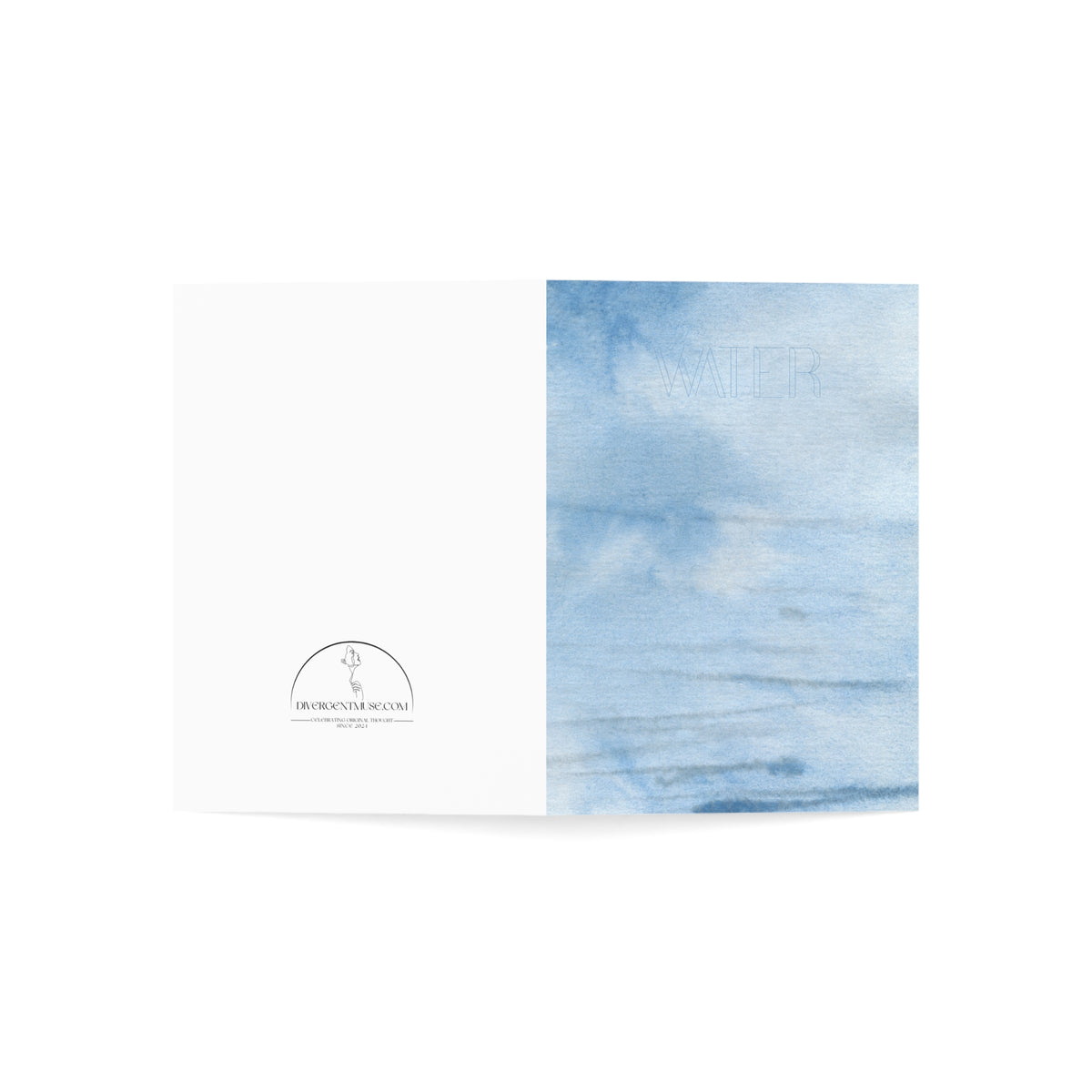 Wicca Collection - Water Watercolor Notecard