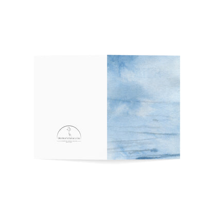 Wicca Collection - Water Watercolor Notecard
