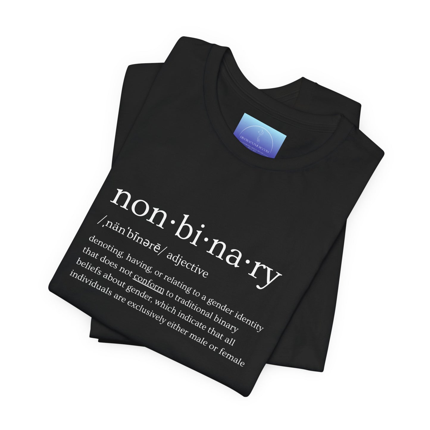 Helpful Definitions Collection - Nonbinary Tee