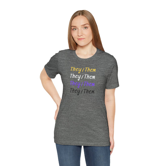 Gender Pride - Nonbinary They/Them Tee