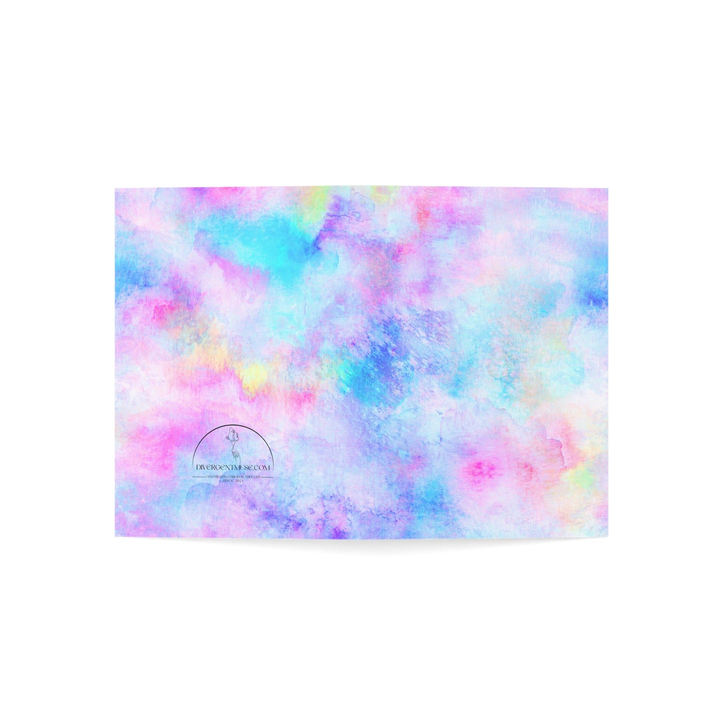 Vibrant Watercolor Greeting Cards, v2