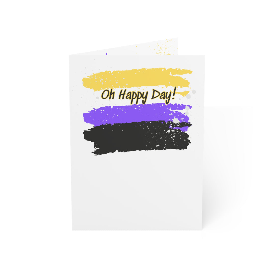 Oh Happy Day Greeting Cards | Set of 1, 10, 30, 50