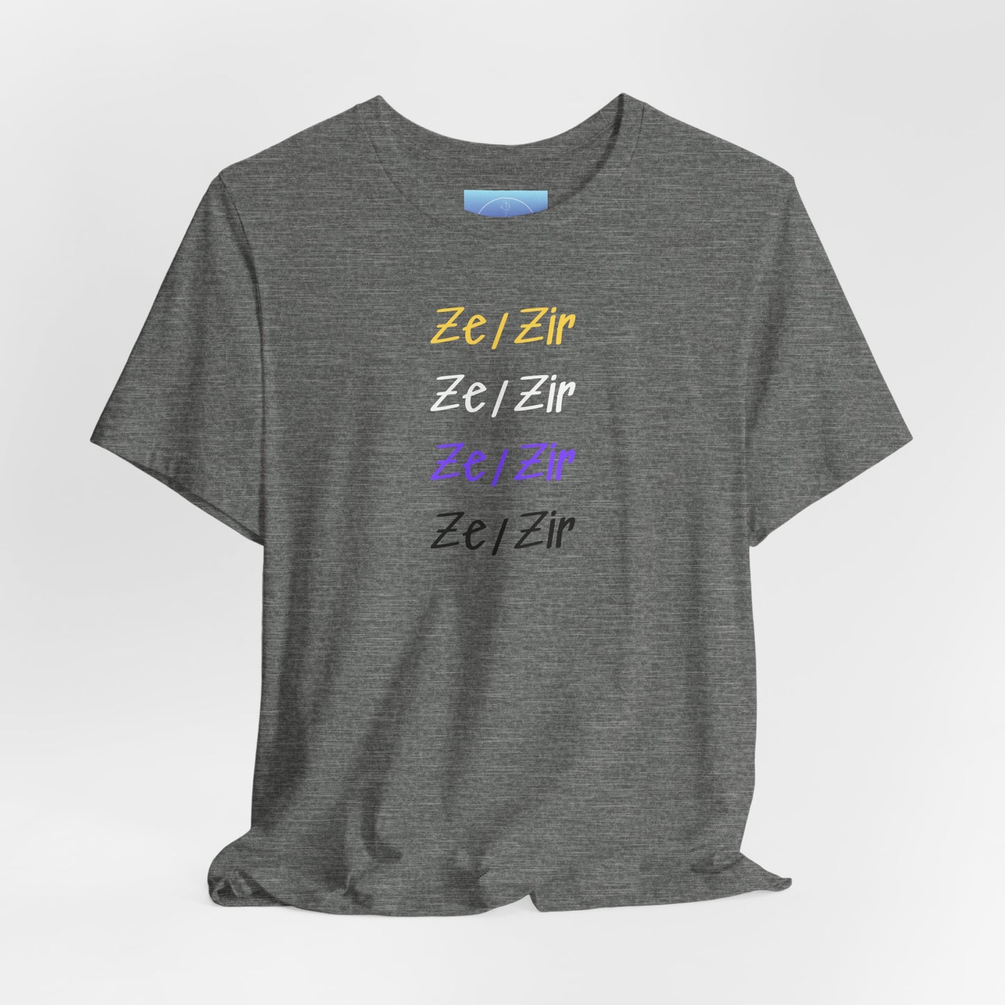 Gender Collection - Nonbinary Ze/Zir Tee