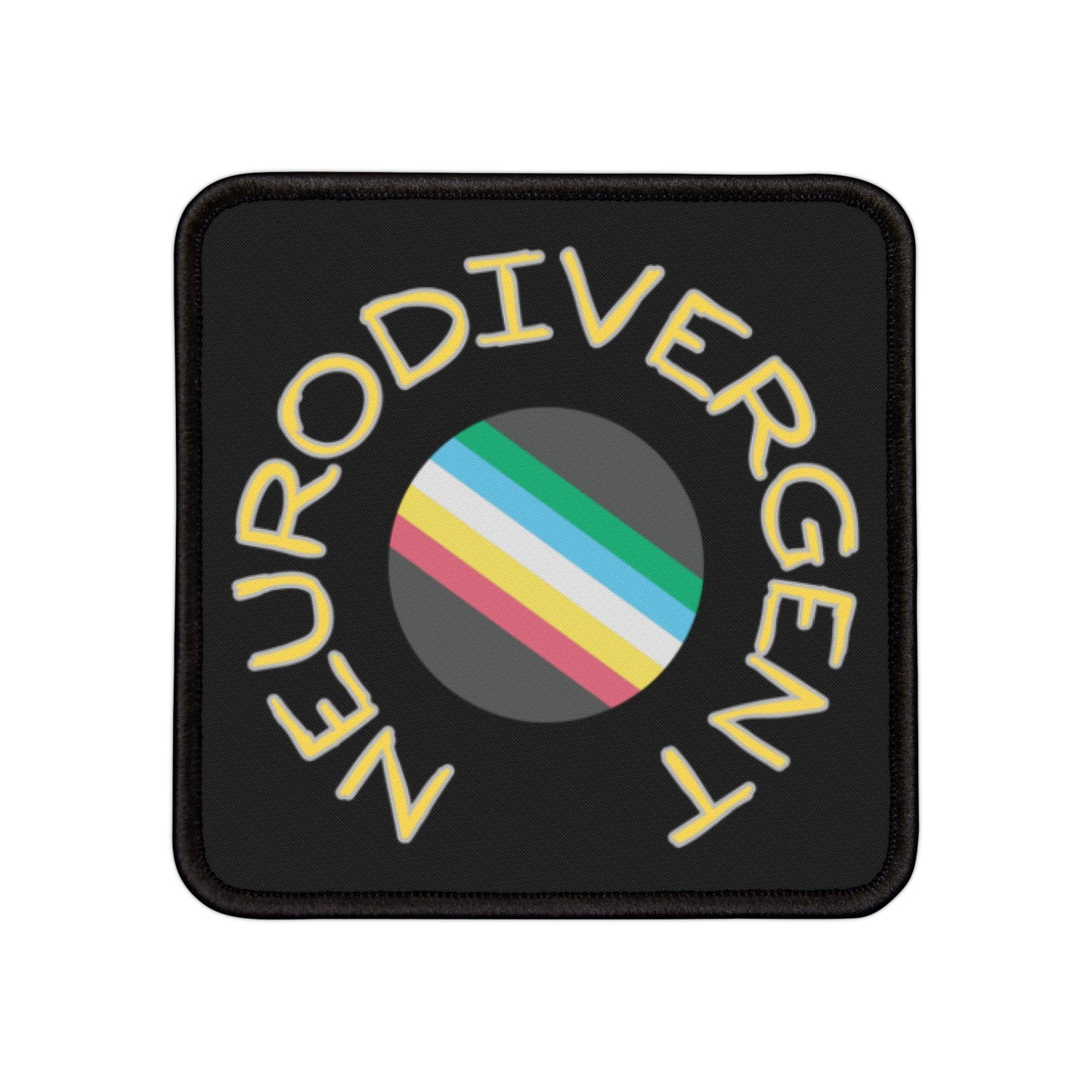 Neurodivergent Disability Pride Iron-On Patches