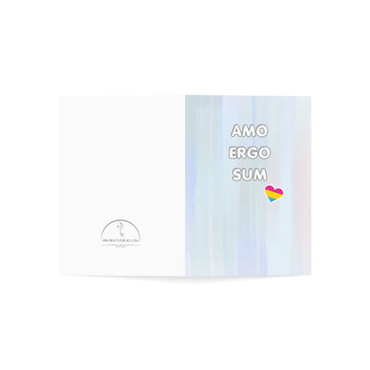 Love Collection - Amo Ergo Sum Notecard, Pansexual