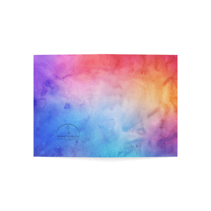 Vibrant Watercolor Greeting Cards, v5