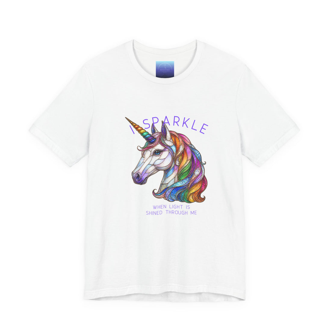 Colorful Rainbow  Unicorn Sparkle T-Shirt — Colorful Rainbow