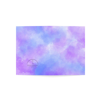 Vibrant Watercolor Greeting Cards, v4