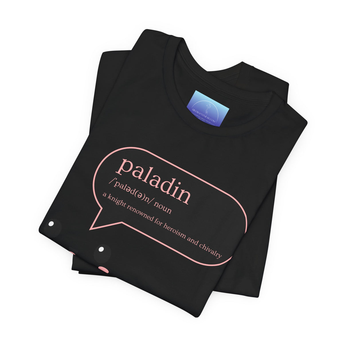 Paladin Definition Tee — Cute Kawaii RPG Paladin T-Shirt
