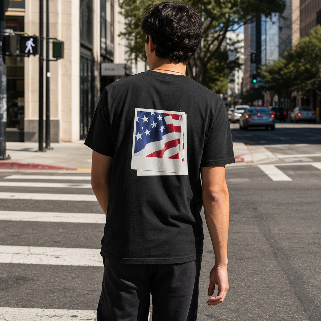 The Paperclip Collection - Patriotic Paperclip Tee