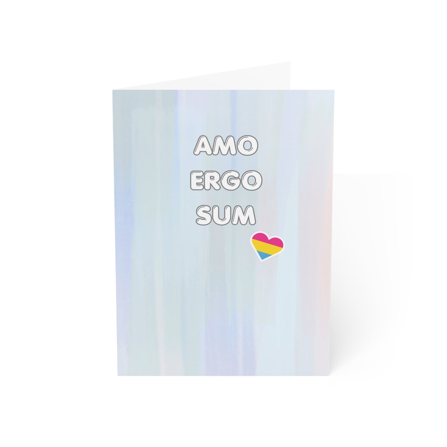 Love Collection - Amo Ergo Sum Notecard, Pansexual