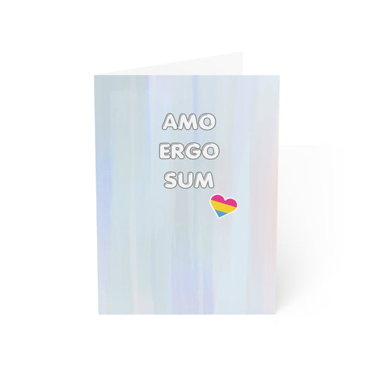 Love Collection - Amo Ergo Sum Notecard, Pansexual