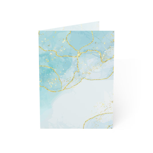 Geode Watercolor Greeting Cards, v3