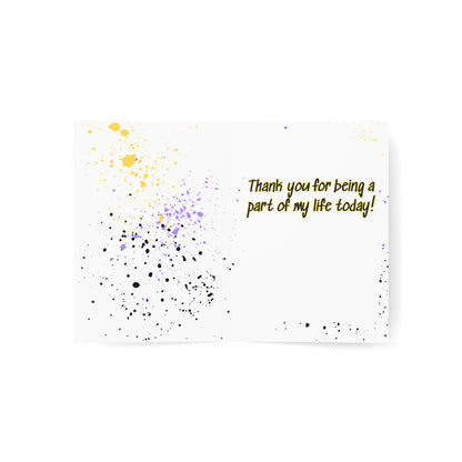 Oh Happy Day Greeting Cards | Set of 1, 10, 30, 50